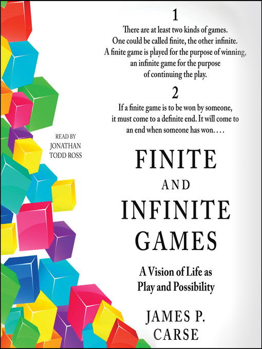 Title details for Finite and Infinite Games by James Carse - Available